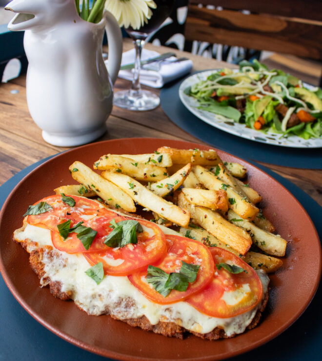 Milanesa de ojo de Bife